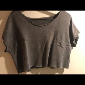Alo Yoga Sweater Crop Top